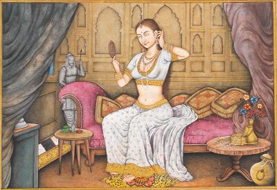 Indian Miniature Painting 20th 1330c7