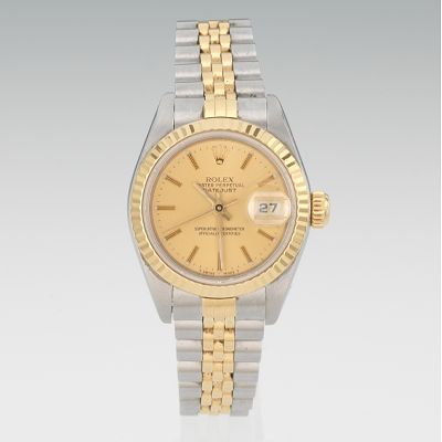 A Ladies Rolex Ref 69173 Two 1330ff