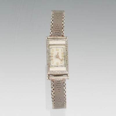 A Ladies Art Deco Concord 18k 13310e