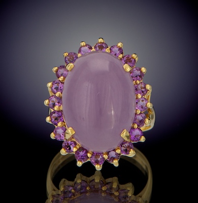 A Ladies Lavender Cabochon and 133136