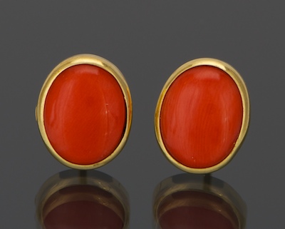 A Pair of Italian 18k Gold and 133183