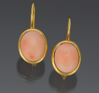 A Pair of Italian 18k Gold and