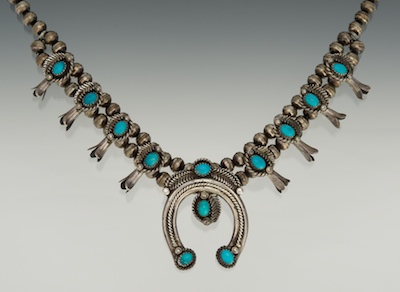 A Silver and Turquoise Child Size 1331a0