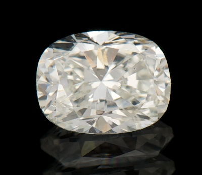 An Unmounted 0.91 ct Cushion Brilliant