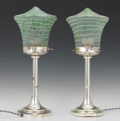 A Pair of Austrian Loetz Glass 1331eb