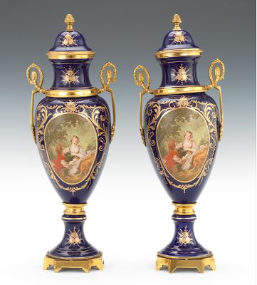 A Pair of Sevres Style Porcelain 133207