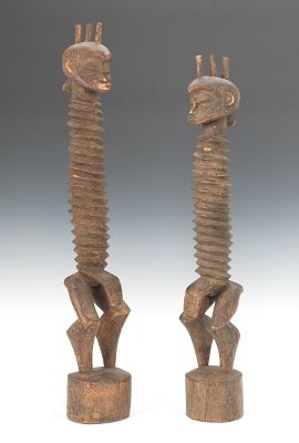 A Pair of African Figures with 133215