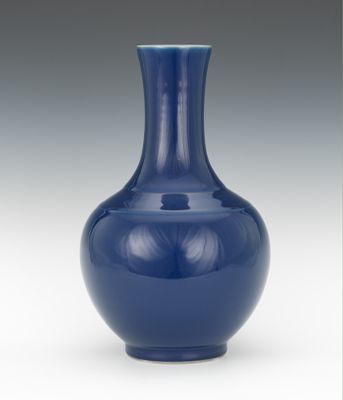 A Chinese Porcelain Blue Monochrome