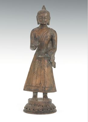 Bronze Standing Buddha A bronze