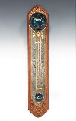 A Decorative Mystery Clock Blue 133290