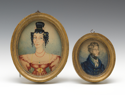 Miniature Portraits of a Husband