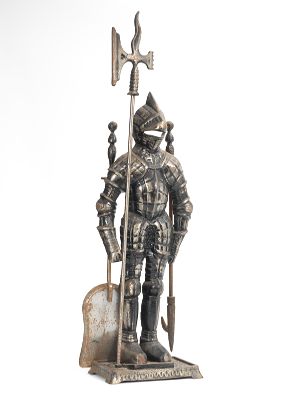 Knight in Armour Fireplace Tool