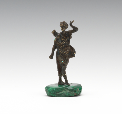 A Miniature Cast Metal Figurine 13329f