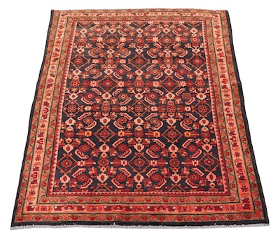 A Bidjar Carpet Lattice pattern
