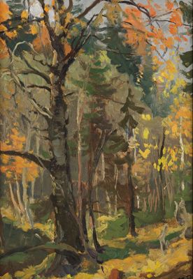 Mark Kremer (Russian b. 1928) Old Birch.