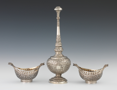 A Persian Silver Incense Burner 13337b