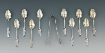 A Set of German Silver Demitasse 1333bb