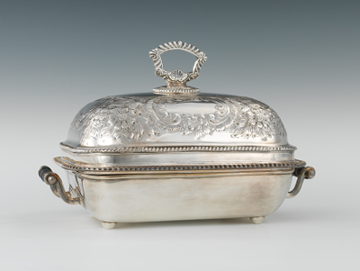 A Georgian Silver Plated Covered 1333bd