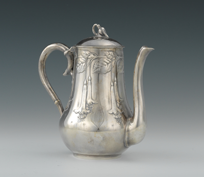 A Silver Plated Tea Pot by Kayserzinn