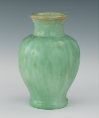 A Green Glazed Fulper Ceramic Vase 133409