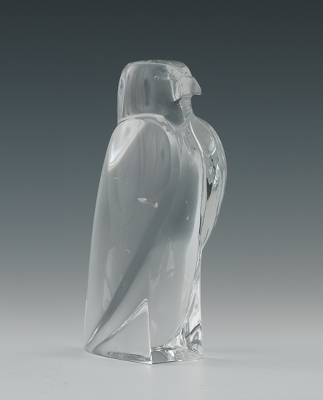 A Baccarat Crystal Falcon Apprx  133457
