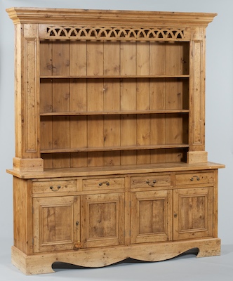 A Country Pine Welsh Cupboard A