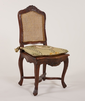 A French Style Caned Side Chair 13348b