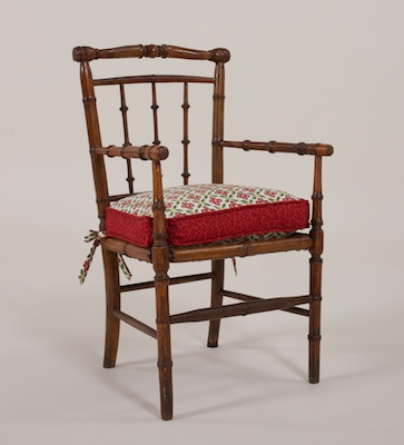A Spindled Wood Child s Chair with 133488