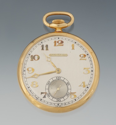 A Tiffany & Co 18k Gold Pocket Watch