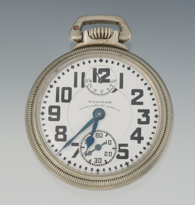 A Waltham Railroad Pocket Watch
