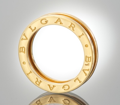 A Bulgari 18k Gold Ring From B.Zero