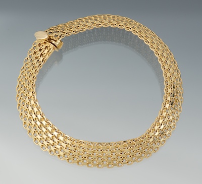 A Ladies 14k Gold Bracelet 14k 13354c