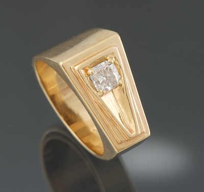 A Gentleman s Diamond Ring 14k 133562