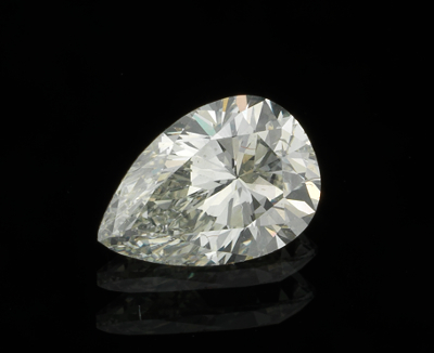 An Unmounted 1.29 Ct Pear Shape