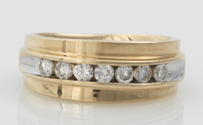 A Gentleman's Diamond Band 14k