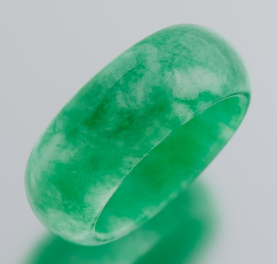 A Carved Jade Ring Well carved 133620