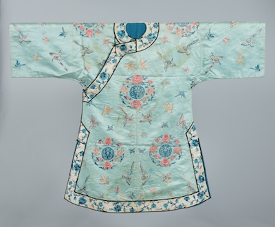 A Finely Embroidered Chinese Silk