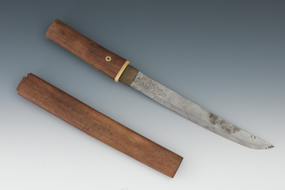 A Japanese Tanto in Sheath Apprx  13368f