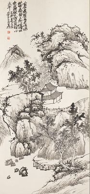 A Traditional Chinese Scroll Painting 1336c7