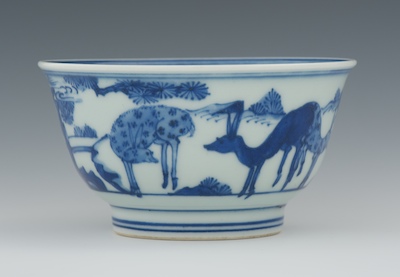 A Chinese Porcelain Tea Bowl ca. 19th