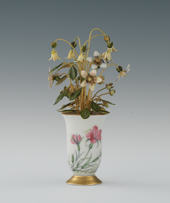 A Gorham Fleurs des Siecle Miniature