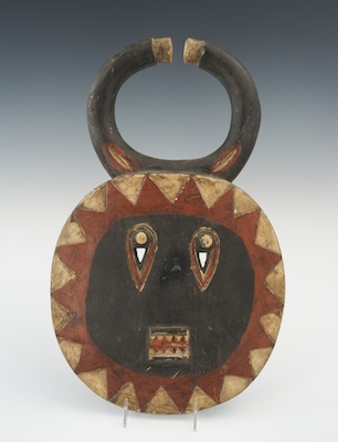 A Carved and Painted African Tribal