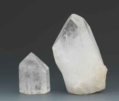 Two Quartz Crystal Specimens Both
