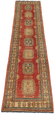 An Estate Persian Kazak Runner 1337f5