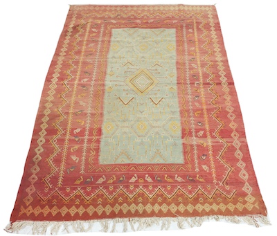 An Estate Sumak Flat Weave Rug