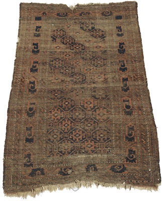A Persian Baluch Area Rug Apprx  133819