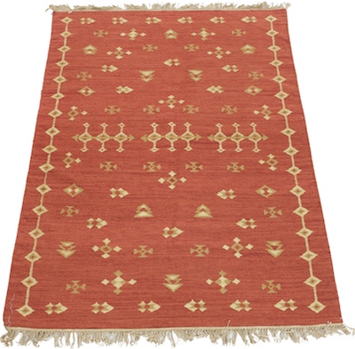 An Estate Sumak Flat Weave Area Rug