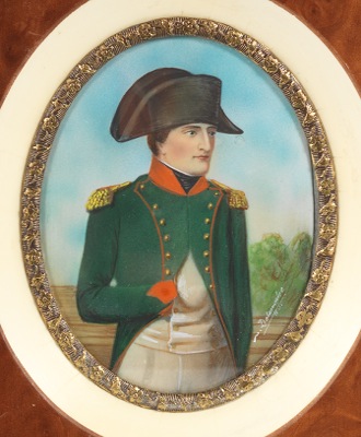 A Miniature Portrait of Napoleon