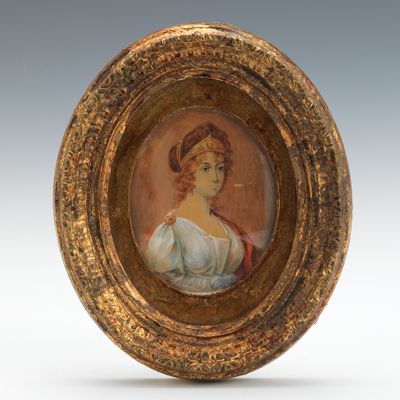 A Miniature Portrait of Queen Louise