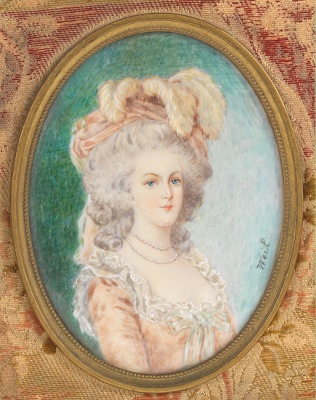 A Miniature Portrait of Marie Antoinette 133849